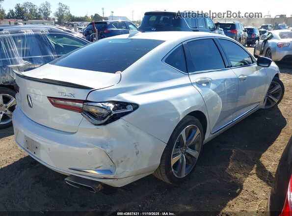 19UUB5F67MA009137 2021 ACURA TLX White Հետևի աջ