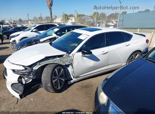19UUB5F67MA009137 2021 ACURA TLX White Սալոնի 360 աստիճան տեսք
