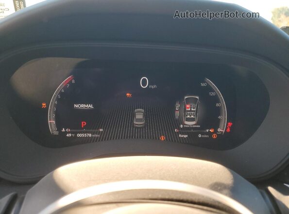 19UUB6F50SA000337 2025 ACURA TLX Gray Vista del cuadro de instrumentos