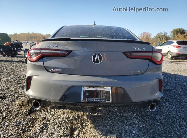 19UUB6F50SA000337 2025 ACURA TLX Gray Vista trasera