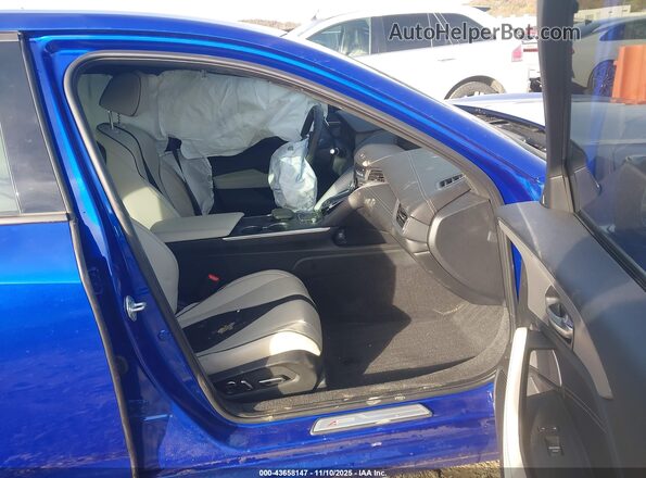 19UUB6F51SA005529 2025 ACURA TLX Синий Вид салона спереди