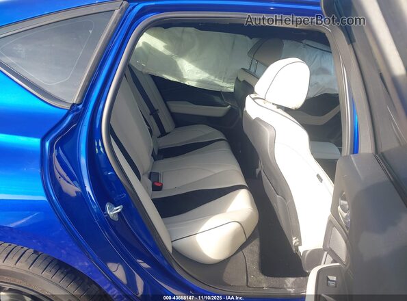 19UUB6F51SA005529 2025 ACURA TLX Синий Вид наклейки с VIN-кодом