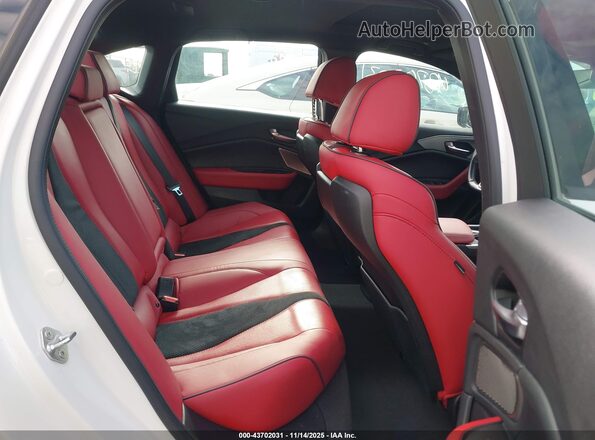19UUB6F52MA010161 2021 ACURA TLX White Вид наклейки з VIN-кодом