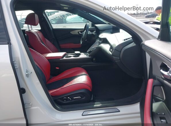 19UUB6F52MA010161 2021 ACURA TLX White Вид салону спереду