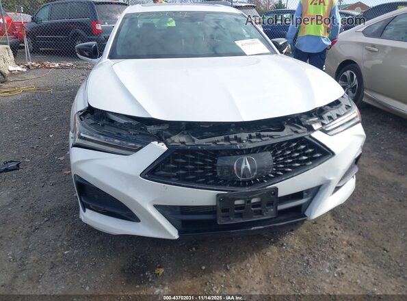 19UUB6F52MA010161 2021 ACURA TLX White Вид спереду