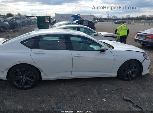 19UUB6F52MA010161 2021 ACURA TLX White Панорамний вид салону 360°