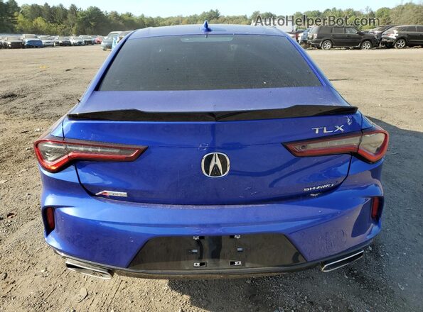 19UUB6F52PA005661 2023 ACURA TLX Blue Vista trasera