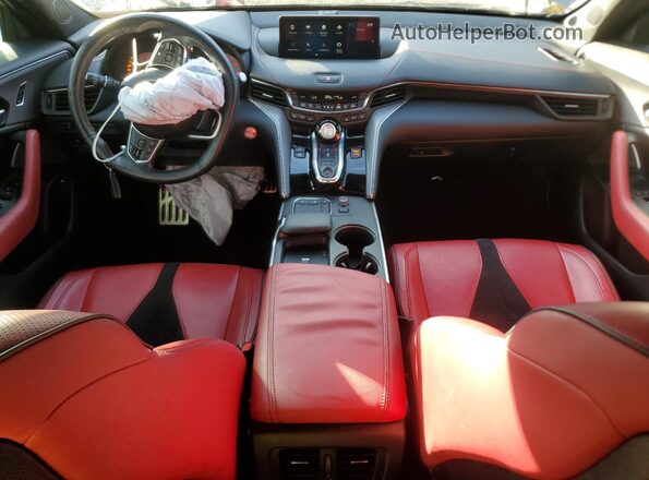 19UUB6F54NA002001 2022 ACURA TLX Gray წინა პანელის ხედი