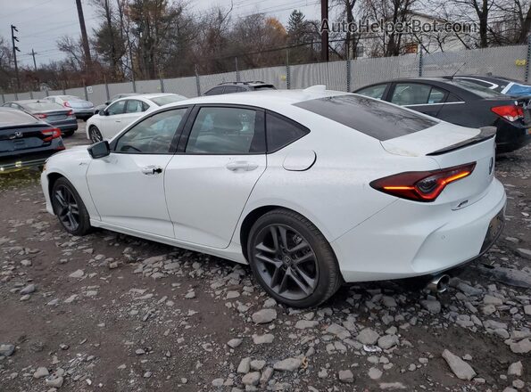 19UUB6F55RA000991 2024 ACURA TLX White Tył lewy