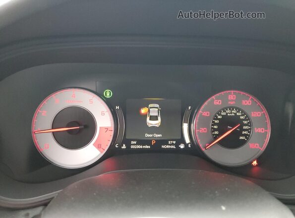 19UUB6F57NA002624 2022 ACURA TLX Gray Vista del cuadro de instrumentos