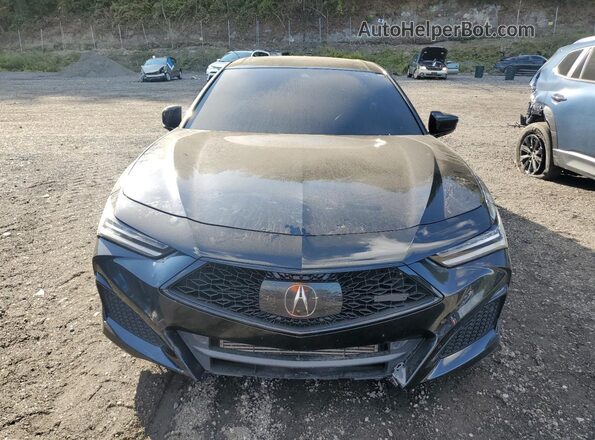 19UUB7F95PA003525 2023 ACURA TLX Black Widok z przodu