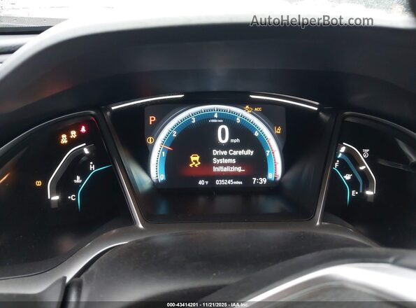 19XFC1F33LE217062 2020 HONDA CIVIC White Vista de los asientos traseros