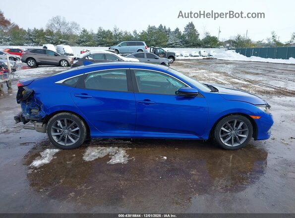 19XFC1F35KE004404 2019 HONDA CIVIC Blue სალონის 360-გრადუსიანი ხედი