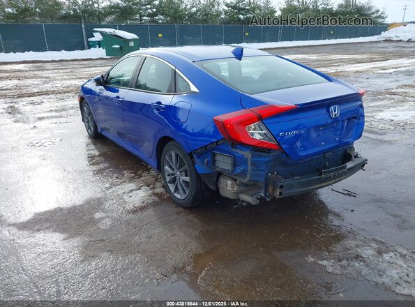 19XFC1F35KE004404 2019 HONDA CIVIC Blue უკანა მარცხენა