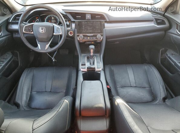 19XFC1F71GE213908 2016 HONDA CIVIC Black Vista del salpicadero