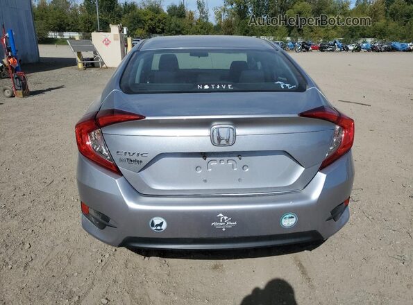19XFC2F52GE033339 2016 HONDA CIVIC Silver Vista trasera