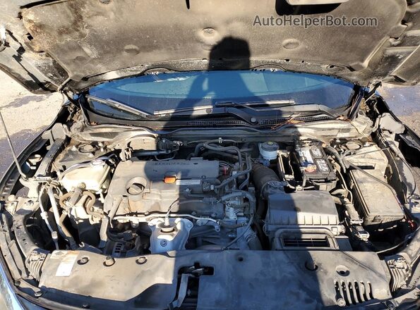19XFC2F58HE072678 2017 HONDA CIVIC Black Vista interior trasera