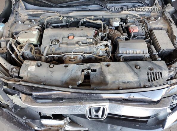 19XFC2F7XGE073475 2016 HONDA CIVIC Black Widok wnętrza z tyłu