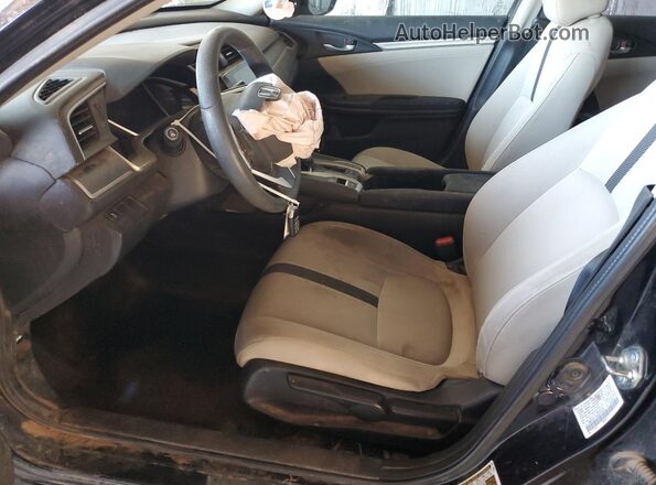 19XFC2F7XGE073475 2016 HONDA CIVIC Black Widok wnętrza z przodu