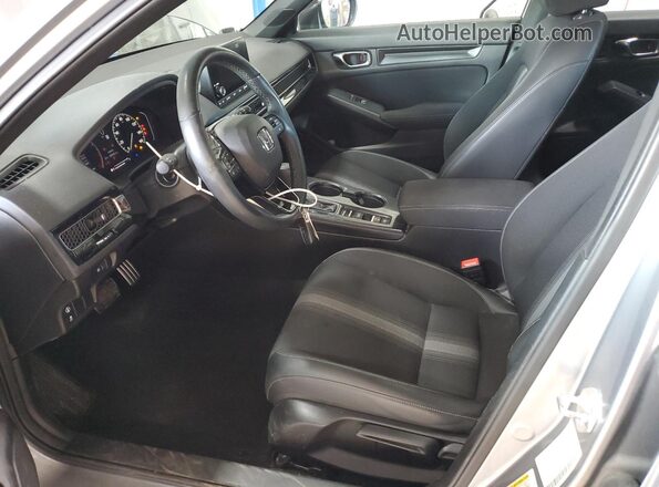 19XFL2H83NE015629 2022 HONDA CIVIC Серебряный Вид салона спереди