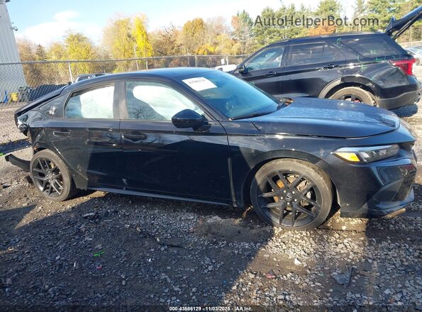 19XFL2H84NE006342 2022 HONDA CIVIC Black Вид щитка приладів