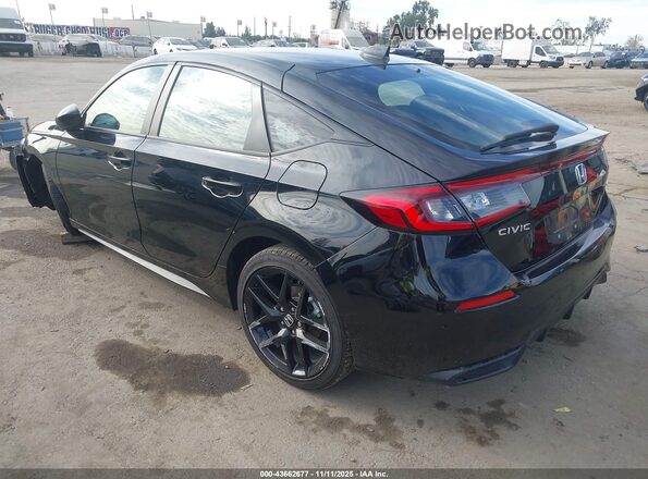19XFL2H89SE018076 2025 HONDA CIVIC Black Задня ліва чверть