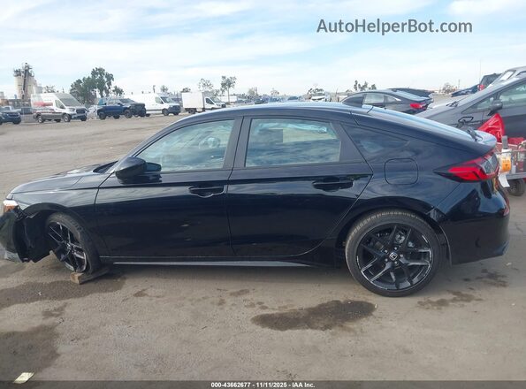19XFL2H89SE018076 2025 HONDA CIVIC Black Панорамний вид салону 360°