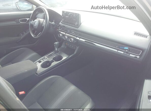 19XFL2H89SE018076 2025 HONDA CIVIC Black Вид салону спереду