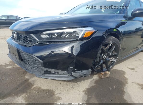19XFL2H89SE018076 2025 HONDA CIVIC Black Вид спереду
