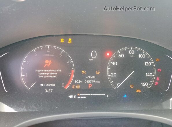 19XFL2H8XSE008883 2025 HONDA CIVIC Черный Вид щитка приборов