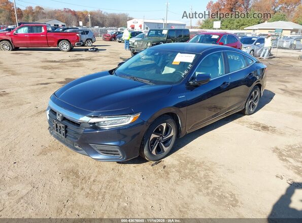 19XZE4F52ME000923 2021 HONDA INSIGHT Dark Blue Front left
