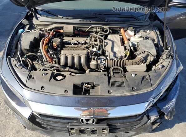 19XZE4F52ME008097 2021 HONDA INSIGHT Серый Вид задней части салона