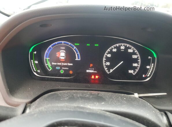 19XZE4F54NE016316 2022 HONDA INSIGHT Charcoal Widok zestawu wskaźników