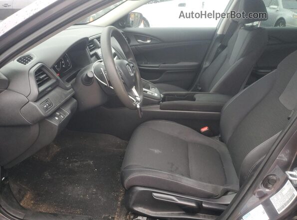 19XZE4F54NE016316 2022 HONDA INSIGHT Charcoal Widok wnętrza z przodu