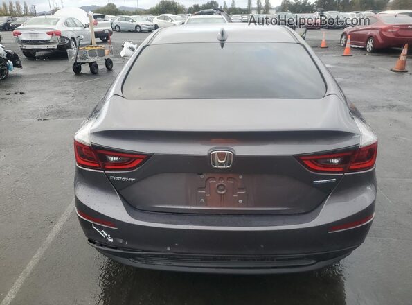 19XZE4F54NE016316 2022 HONDA INSIGHT Charcoal Widok z tyłu