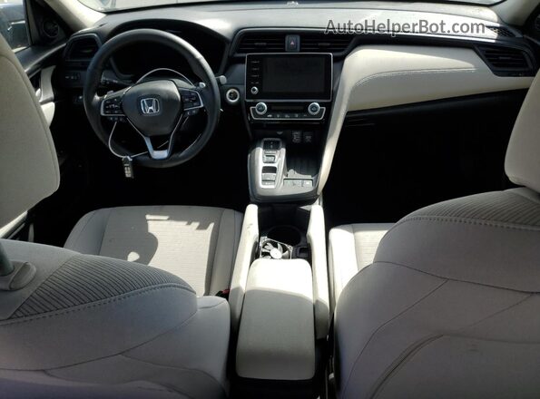 19XZE4F55LE014247 2020 HONDA INSIGHT Gray Dashboard view
