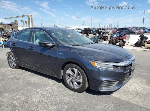 19XZE4F55LE014247 2020 HONDA INSIGHT Gray Front right