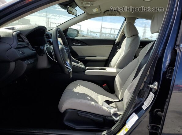 19XZE4F55LE014247 2020 HONDA INSIGHT Gray Front interior view