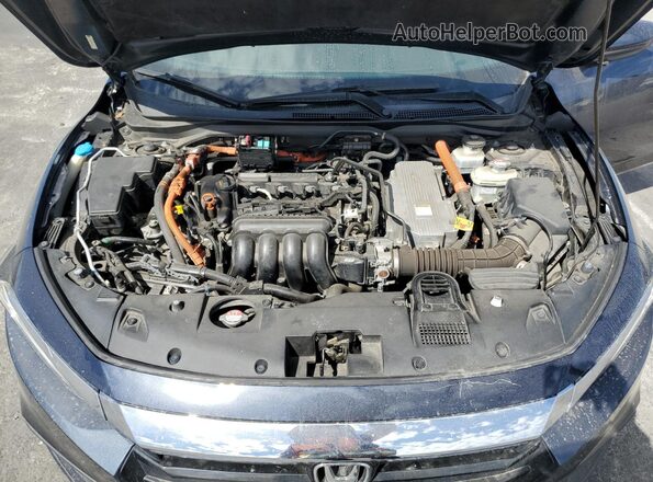 19XZE4F55LE014247 2020 HONDA INSIGHT Gray Rear interior view