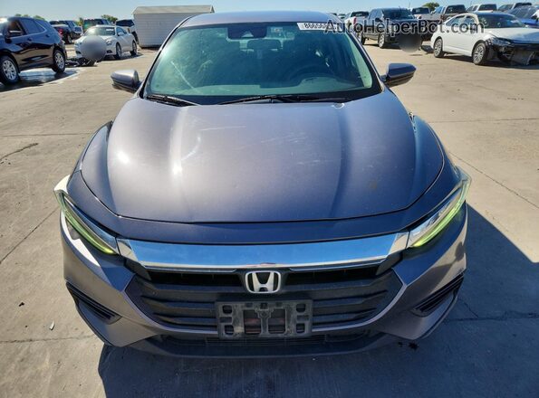 19XZE4F58LE006823 2020 HONDA INSIGHT Gray Вид спереду