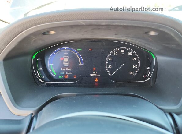 19XZE4F58LE006823 2020 HONDA INSIGHT Gray Вид щитка приладів