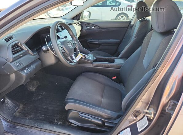 19XZE4F58LE006823 2020 HONDA INSIGHT Gray Вид салону спереду