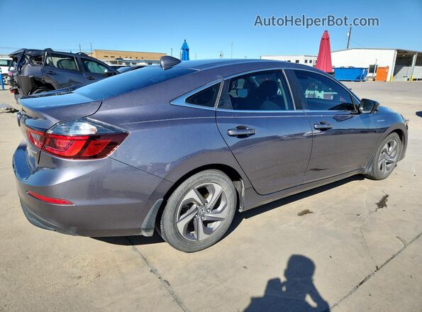 19XZE4F58LE006823 2020 HONDA INSIGHT Gray Задня права чверть