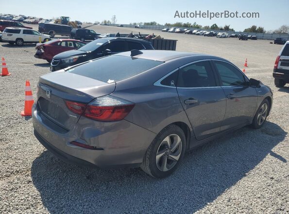 19XZE4F58LE007423 2020 HONDA INSIGHT Серый Задняя правая четверть