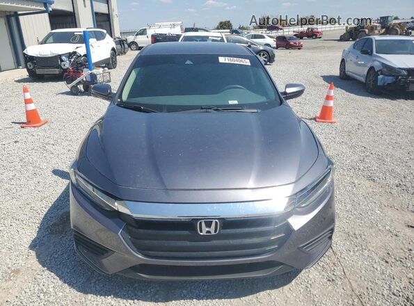 19XZE4F58LE007423 2020 HONDA INSIGHT Серый Вид спереди