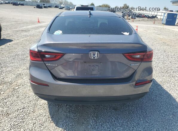19XZE4F58LE007423 2020 HONDA INSIGHT Серый Вид сзади