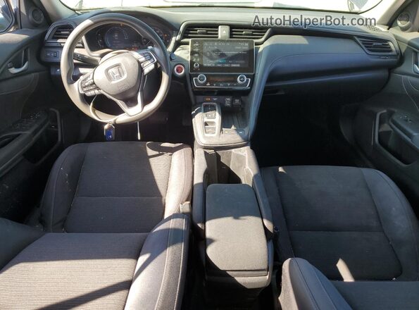 19XZE4F59ME008503 2021 HONDA INSIGHT Gray Вид панелі приладів