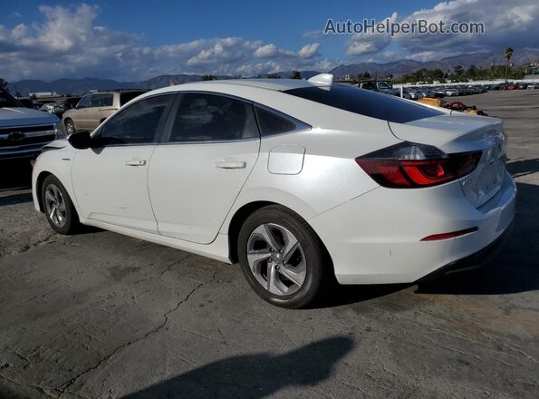 19XZE4F5XLE004166 2020 HONDA INSIGHT White უკანა მარცხენა