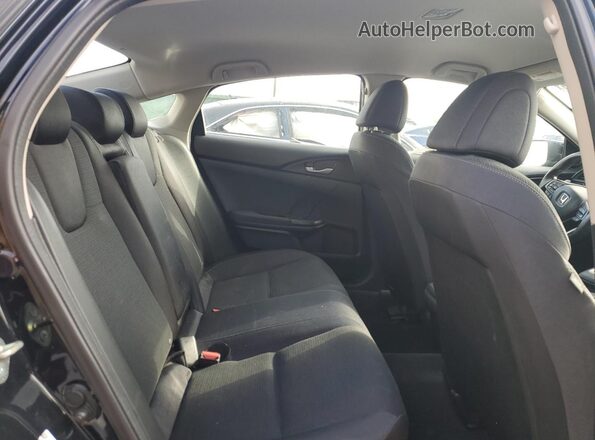 19XZE4F5XLE005284 2020 HONDA INSIGHT Black Widok wnętrza z tyłu