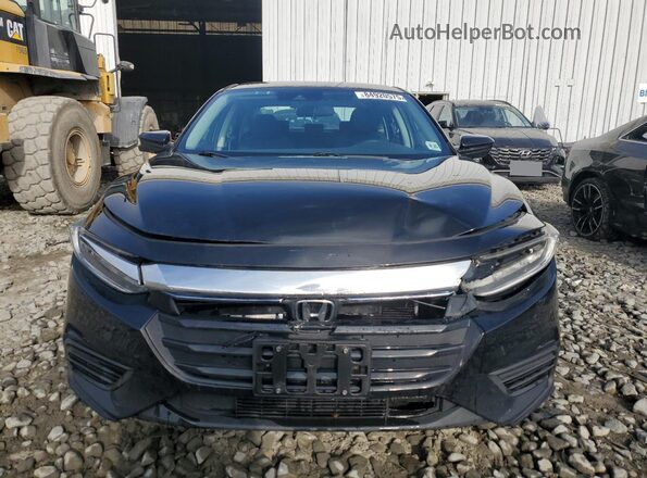 19XZE4F5XLE005284 2020 HONDA INSIGHT Black Widok z tyłu